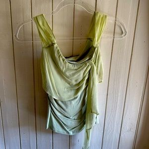 ARDEN B SEXY MINT GREEN TOP